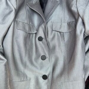 Silver Women's Jacket + Pants Set